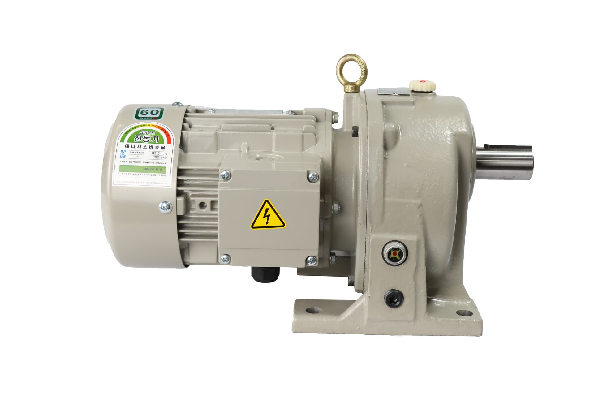 1 HP (0.75 kW) 135HT Three-phase (Horizontal)